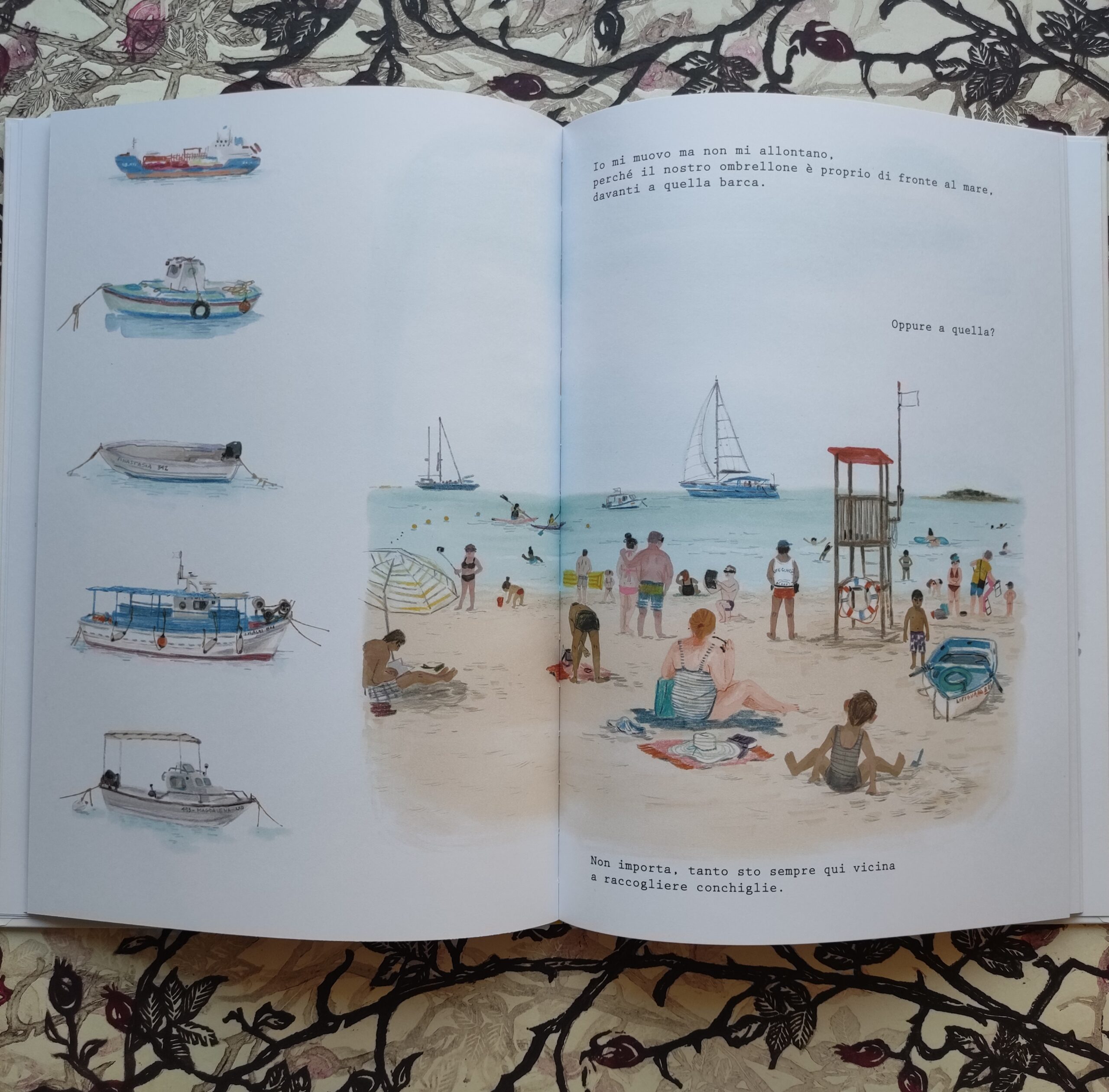 In spiaggia - Libreria per bambini Radice Labirinto - Carpi, Modena